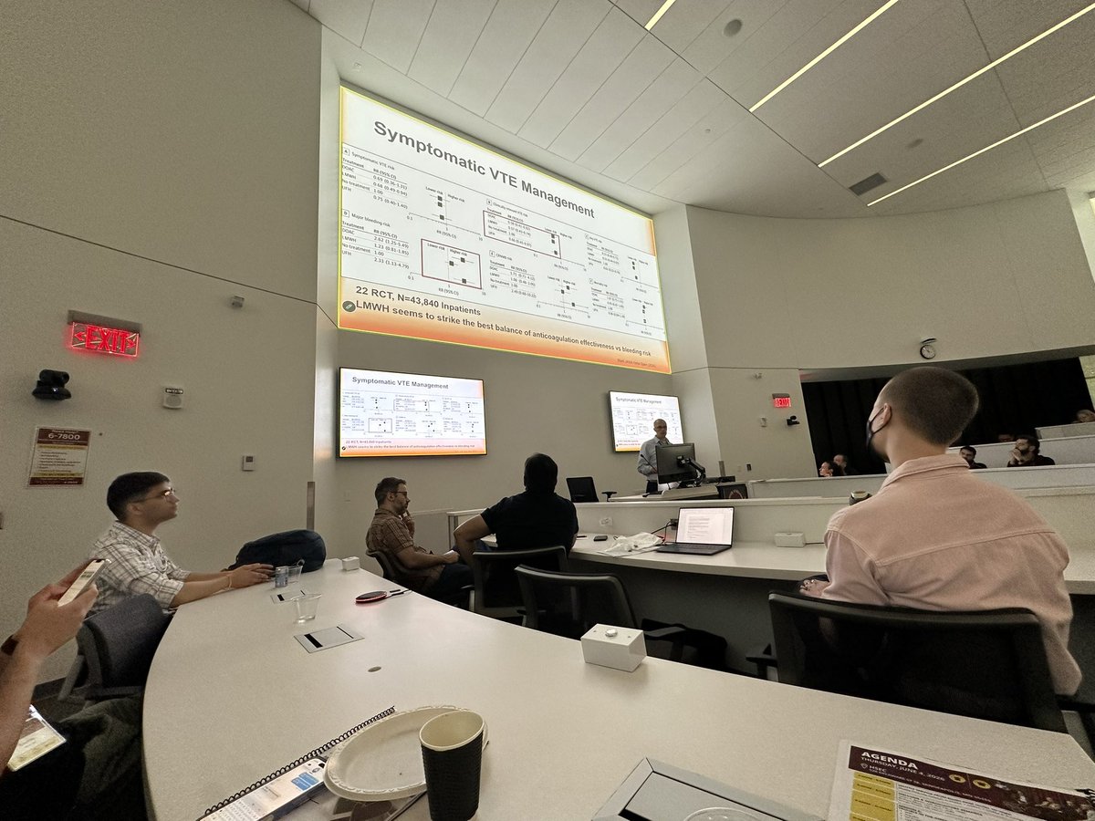 UMN_CCCEdSummit's tweet photo. Prove it! 
1) ASA 81 is just as good as 325mg. If more anti-platelet effect is needed, dose more frequently. 
2) 12 months of DAPT in ACS isn’t a one-size-fits all 
3) LMWH for symptomatic VTE has favorable data. Skip the anti-platelet/SCDs
4) heparin and impella =  ¯\_(ツ)_/¯ https://t.co/Zk9CO2dQDQ