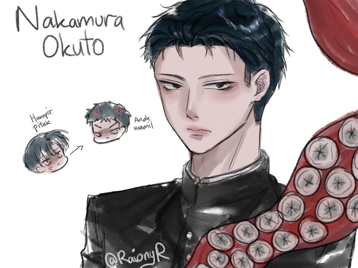 RaionyR's tweet photo. Doodle 🐙
Ngebayangin Nakamura dengan rambut barunya. Dua duanya tetap cakep asalkan dia kalem
.
.
#ガンバレ中村くん #goforitnakamura #nkmrfa #ganbarenakamurakun https://t.co/rcAysMGp5I
