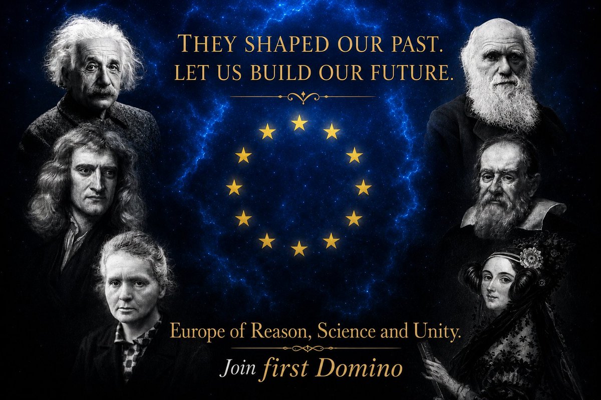 FirstDominoEU's tweet photo. They shaped our past, let us build our future. https://t.co/waKmGnRe8O