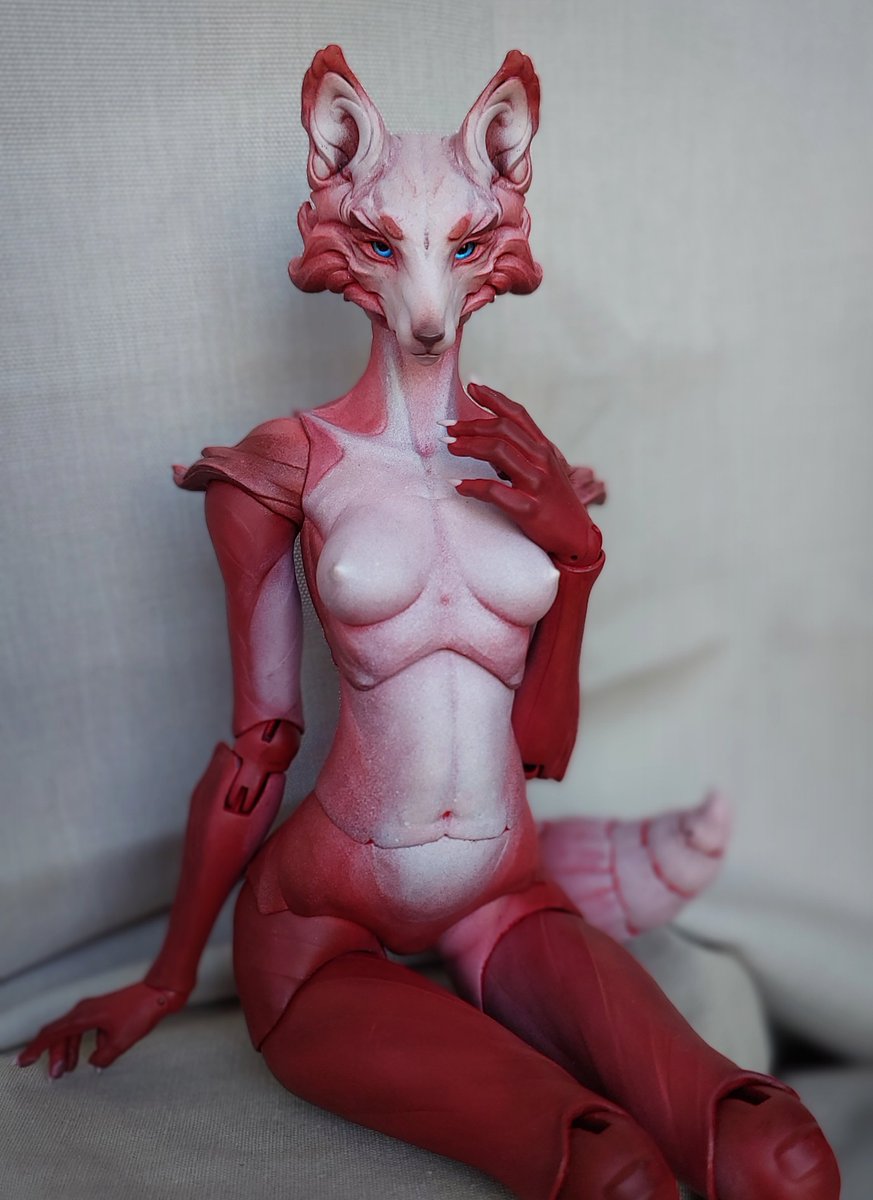 Sergunyads's tweet photo. RED Fox doll #bjd https://t.co/hyFg83QebZ