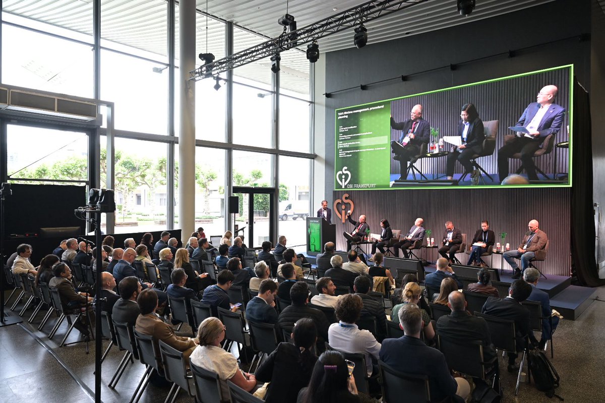 CSIcongress's tweet photo. A successful second day at CSI Frankfurt 2026! Thank you to everyone who joined us for another day of insights, innovation, and exchange in cardiovascular care.

On to Day 3!

#CSIFamily https://t.co/oMngahRkc0
