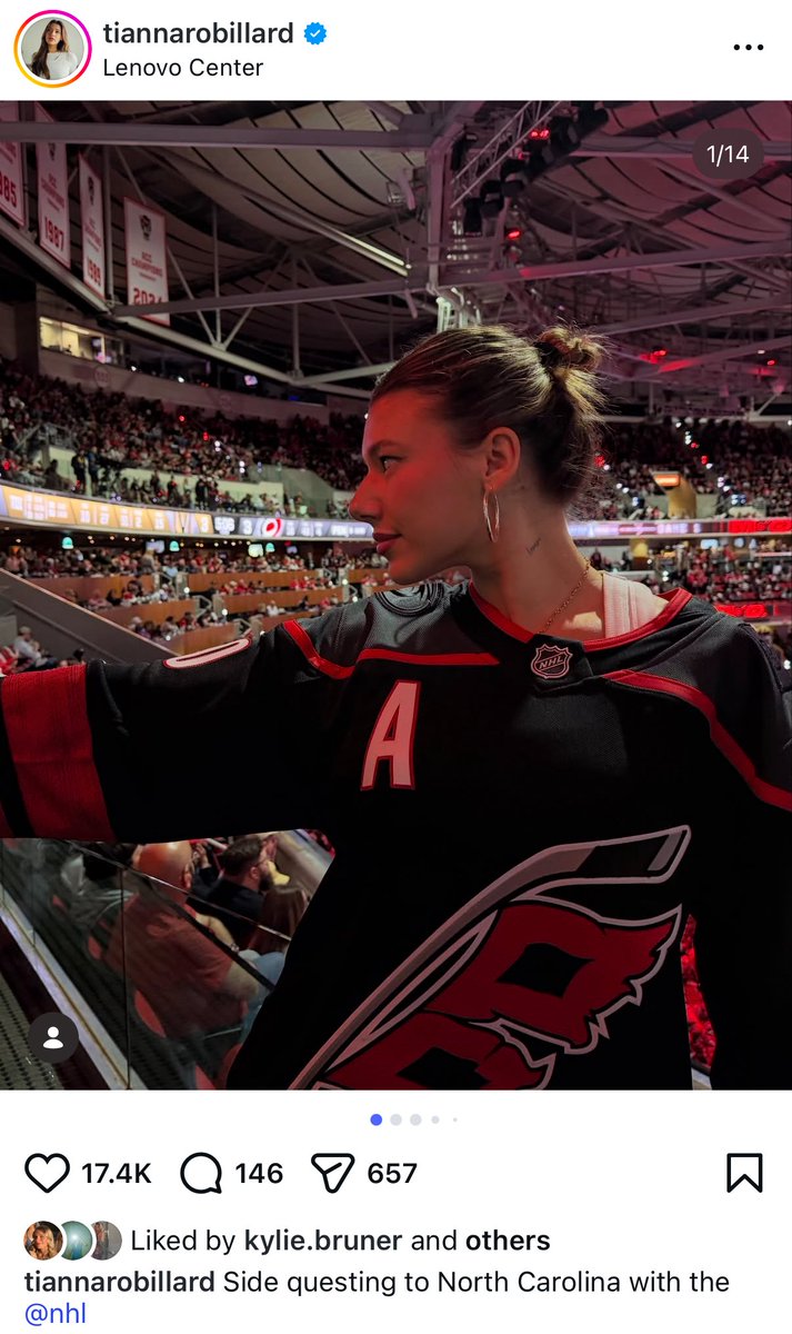 BalerBilly96860's tweet photo. We got mfs going to the game to take pictures instead of cheer, this why we lost game 1, need people who are gonna be loud. #canes #nhl #raleigh https://t.co/hS0ORclGOT