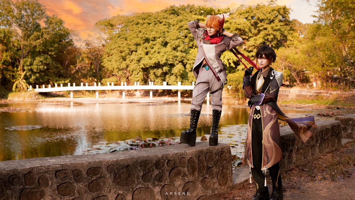 _Yuma_R_'s tweet photo. 💧🔶💧🔶📷

Zhongli: cn.RIZE 리제
Childe: cn.Yumã
📷: ARSENE

#Zhongli #Childe https://t.co/xGlQksAX4L