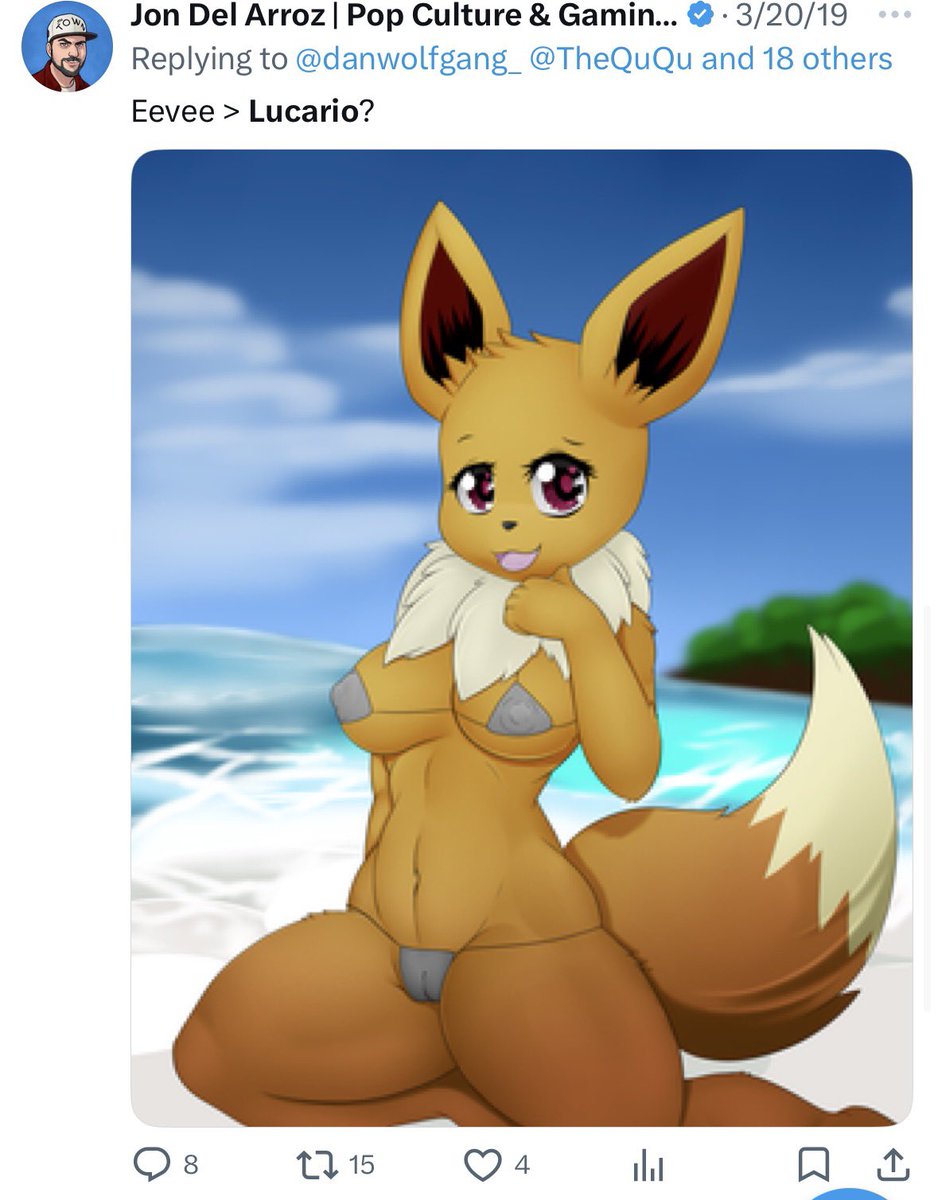SeriouslyDo_Not's tweet photo. Coming from a wife beating furfag that gets off on pokemon porn, it’s no wonder he doesn’t find actual women attractive https://t.co/i4sLIjtMhb