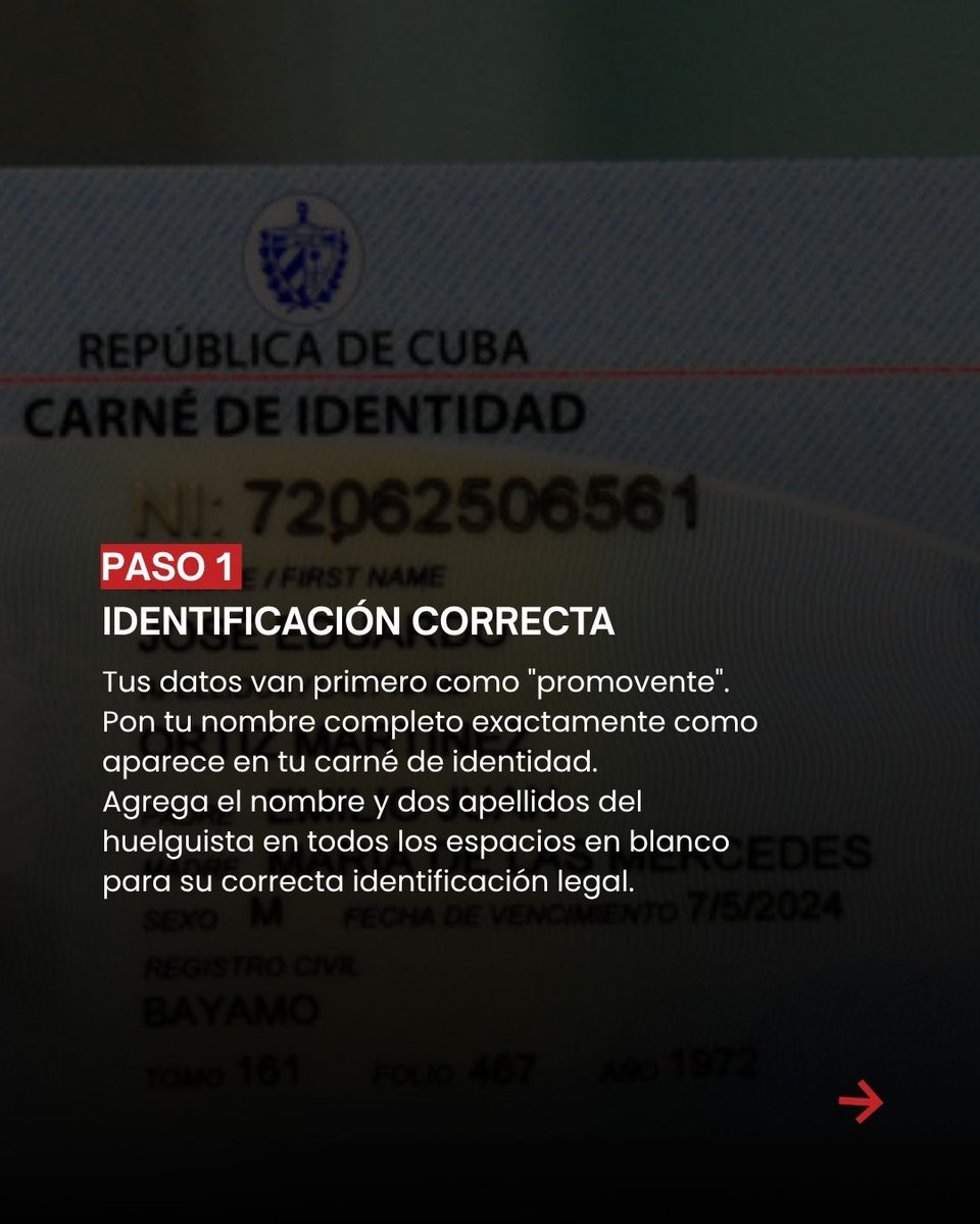 CubalexDDHH's tweet photo. 🧵 1/4⚖️ #ConsejoLegal | Las huelgas de hambre en las cárceles cubanas suelen ser una respuesta extrema ante violaciones de derechos fundamentales, malos tratos, aislamiento prolongado o la falta de atención médica dentro del sistema penitenciario.👇 https://t.co/B4gWHNHNfi