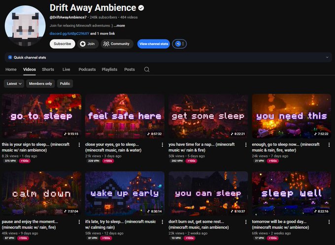 ProduceSO's tweet photo. this channel cranked out ultra long form content with zero human input

entire videos made with https://t.co/7JjUXe1B2g

voice, visuals, subtitles, structure, everything 🤯

and it’s already racking in cash

$4.2k last month from 116k views lol

this is f*cking easy if you know the right tools

fck it, comment "ULF" and i’ll send you the playbook for completely free 👇