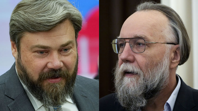 Pravdask's tweet photo. Ako vidia budúcnosť Putinovi ideológovia? Použitie jadrovej zbrane, dobytie Kyjeva, rozpad EÚ aj NATO: Skalní podporovatelia vojny proti Ukrajine pripúšťajú možnosť vytvorenia nového východoslovanského štátu na jej území. https://t.co/wzSvCCoOk5 https://t.co/I8kZZlPW0f