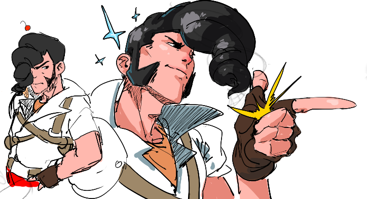 NOIIIZUU's tweet photo. shiv deadlock handsome man god hes so cool https://t.co/1v0xhRLrXe