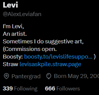Levi tweet media