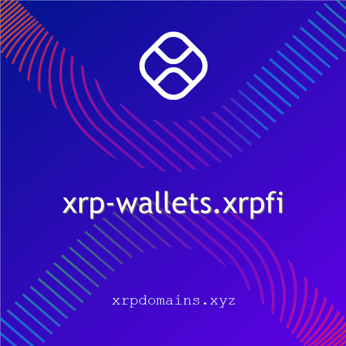 xrpdomainbot's tweet photo. XRP Domain New Registrations:

xrp-wallets.xrpfi

@xrpdomain #xrpdomains $XRP #domain #web3domains #XRP #XRPLCommunity #XRPL https://t.co/EOyLYNBzFH https://t.co/XqevOvYM7o