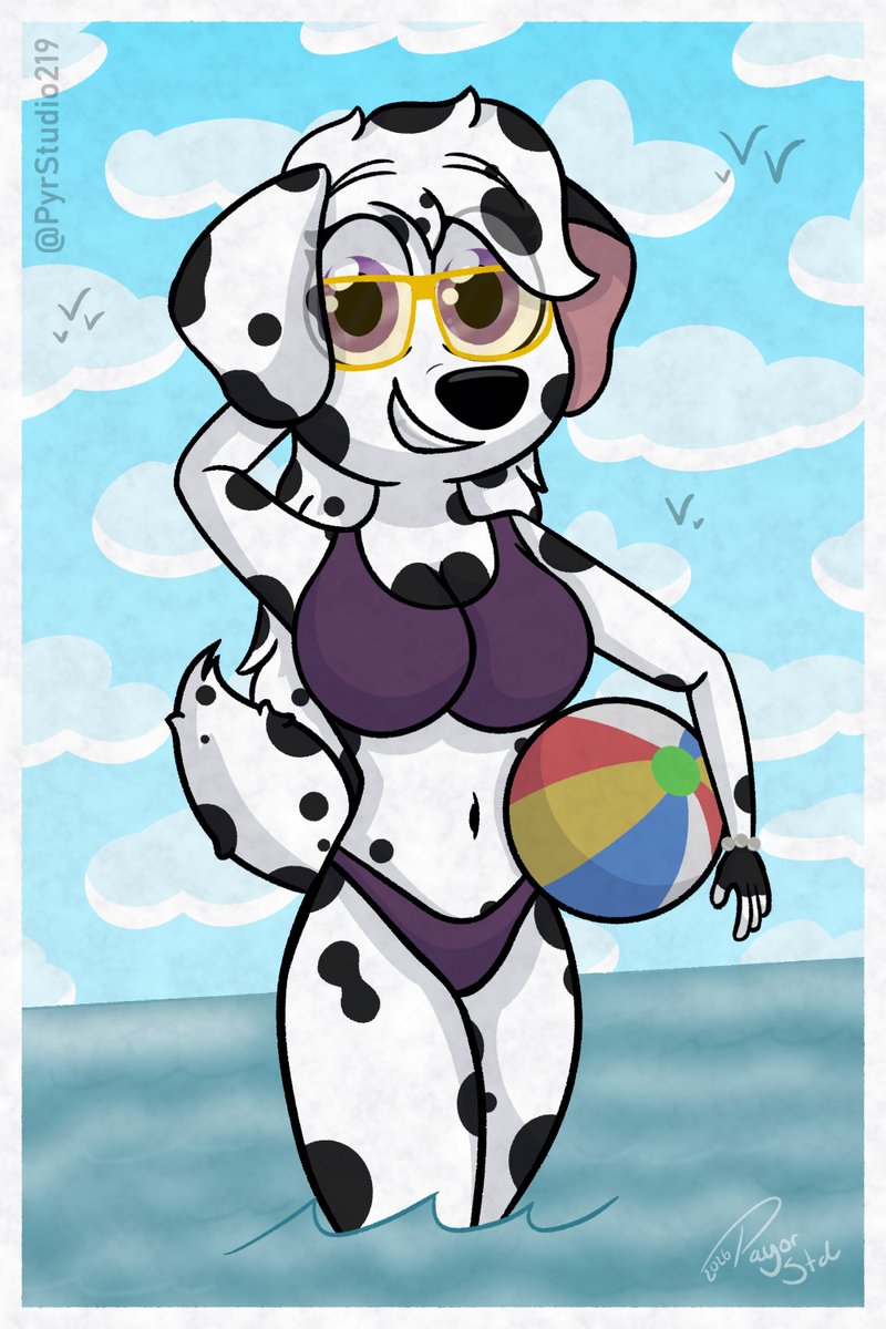 PyrStudio219's tweet photo. Summer is coming. ✨

Ready for a beach vacation? 🏖️

#summer #originalcharacter #oc #dalmatian #vacation #digitaldrawing #digitalart #fanart https://t.co/RkvWOdvhy8