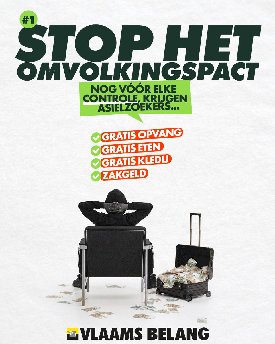 VB_Kamer's tweet photo. Dit is wat een vieze coalitie van N-VA, socialisten en extreem-links per sé snel door het parlement willen jagen: https://t.co/SBK3htNP5u