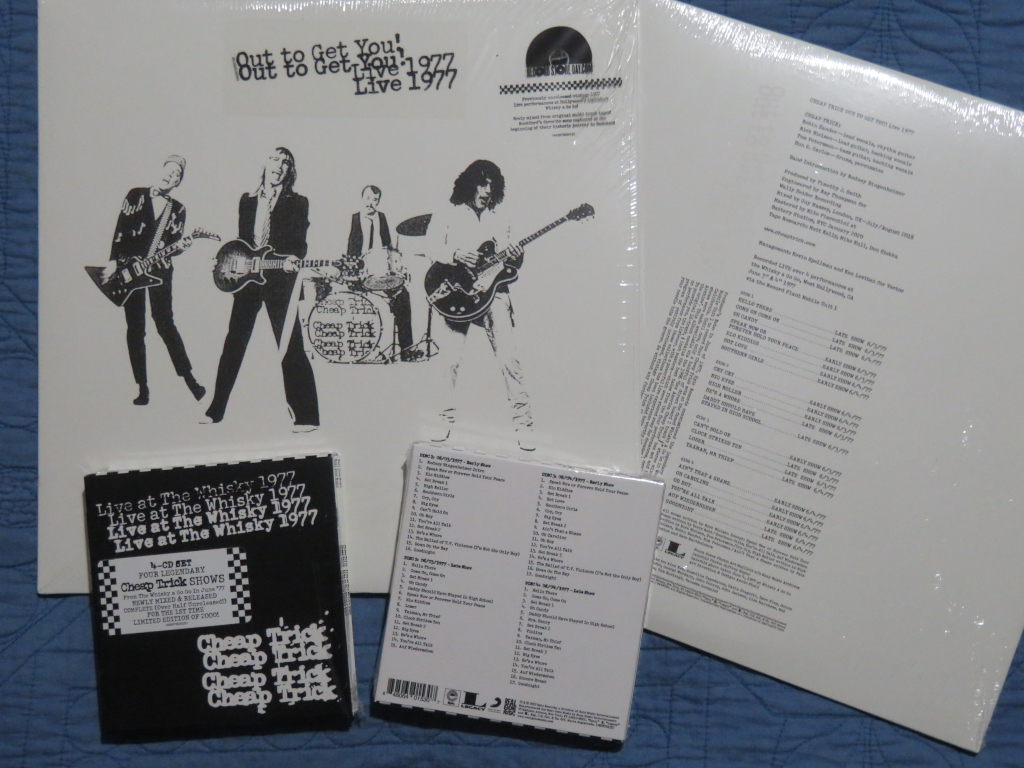 cheaptrick's tweet photo. Today in Cheap Trick history: 4 June – (1977) Cheap Trick performed the second of a three consecutive night run at the Whisky a Go Go in West Hollywood, California. Four tracks from the shows on this day were included in the “https://t.co/WFMIpqbSXM Trick” box set. The 2020 Record Store Day vinyl release “Out To Get You! Live 1977” included 12 further songs from the early and late shows on this day, while 2022’s “Live at The Whisky 1977” limited edition 4CD box offered the full sets from both 3 and 4 June.