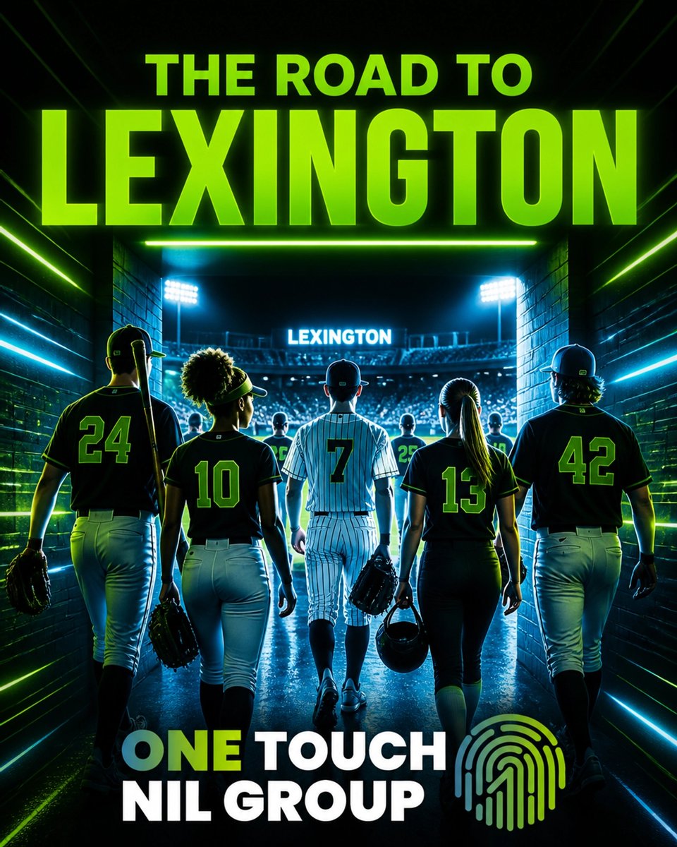 OneTouchNIL's tweet photo. 🏆🏙️ THE ROAD TO LEXINGTON IS HERE!! KHSAA State Tournaments are LIVE!! ⚾️🥎

The eyes of the state are on you. Own your brand and legacy TODAY!! 🛡️📈

Download the NIL Ready Checklist: https://t.co/My0y30yyH8!! 🛡️🏆

#OneTouchNILGroup #StateReady #NIL https://t.co/QJV2NPSwjX