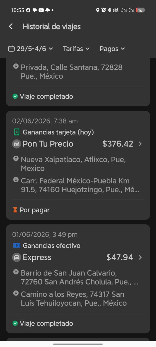 MarkoBeat's tweet photo. @DiDi_Mexico Estos ratas siguen sin pagarme , @AtencionProfeco  @Profeco @CondusefMX @SATMX , ayuda para que legalmente pueda exigir mi pago , no es justo que durante días no puedan depositarme lo que ya trabaje en su estúpida plataforma https://t.co/T6tuARCsu7