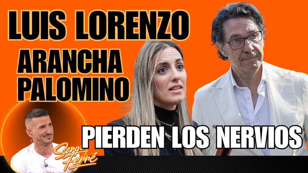 SergiFerre's tweet photo. SE HA LIADO! Cubrimos el juicio del actor LUÍS LORENZO y ARANCHA PALOMINO y ante nuestras preguntas se han puesto muy nerviosos! 
Imágenes exclusivas en un nuevo directo esta noche a las 21.00H ⬇️❤️⬇️

https://t.co/iKGSmsxUz4 https://t.co/Onz05m0DTY