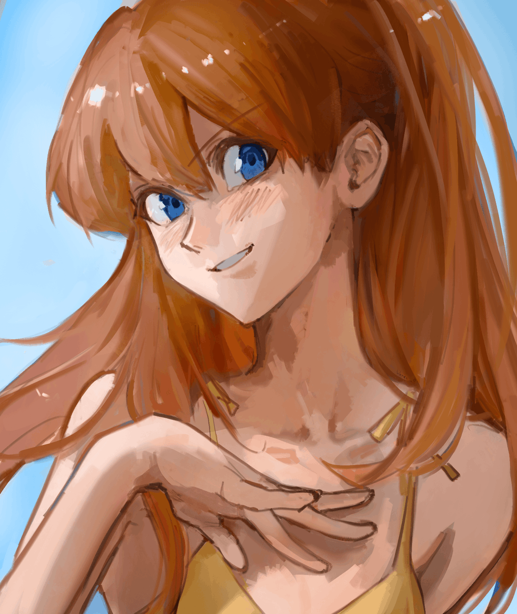 bknee_0's tweet photo. asuka langley soryu from neon genesis evangelion https://t.co/VwzE8Zzn70