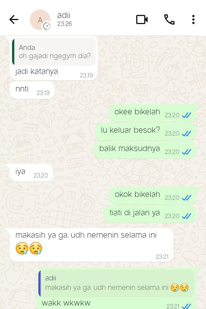 secangzz's tweet photo. [wakk nitip ngabadiin riwayat]
ditunggu kabar lolosnya ya bro, semoga kita bisa satu kampus bareng
terima kasih juga aku banyak belajar sosialisasi dari kalian (ibrahim &amp; adi), see u next meet ya https://t.co/4sz2gRGGBo