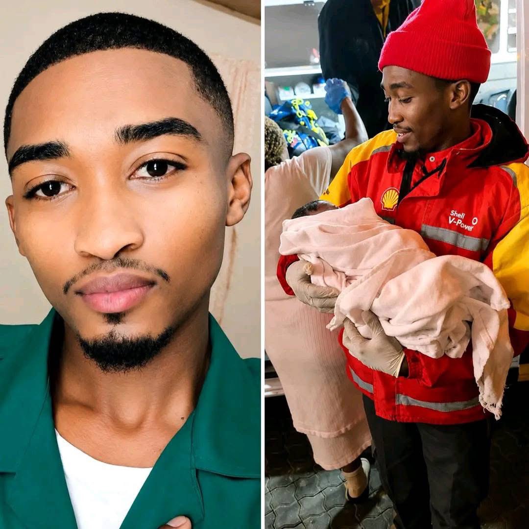 Am_Blujay's tweet photo. 👏 HERO OF THE DAY 👶

A 21-year-old petrol attendant, Chevaan Abrahams, helped deliver a healthy baby boy after a woman went into sudden labour at a Kuils River petrol station.

Remaining calm under pressure, Abrahams stepped in and safely assisted with the birth before emergency services arrived. Both mother and baby are doing well.

Abrahams, who dreams of becoming a paramedic, has already proven he has what it takes. ❤️
