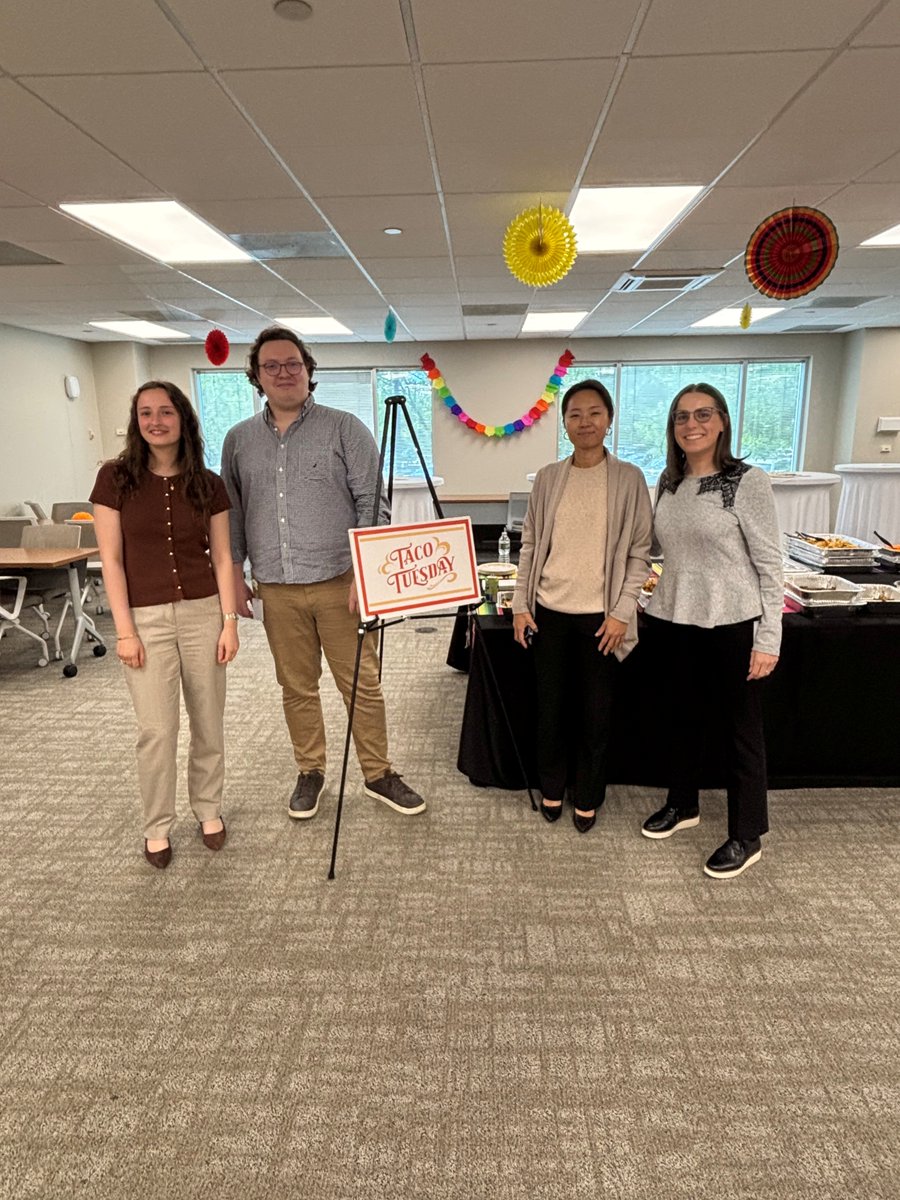 LernerDavidLLP's tweet photo. On Monday, we welcomed our four awesome summer associates, Nicholas Bougher, Lina Jlelaty, Gabi Soskind and Hayley Yang. On Tuesday, the firm enjoyed a "Taco Tuesday" lunch catered from Taco De Ojo.  It was a great event to get to meet them and get to know them better! https://t.co/m3l54uFWhW