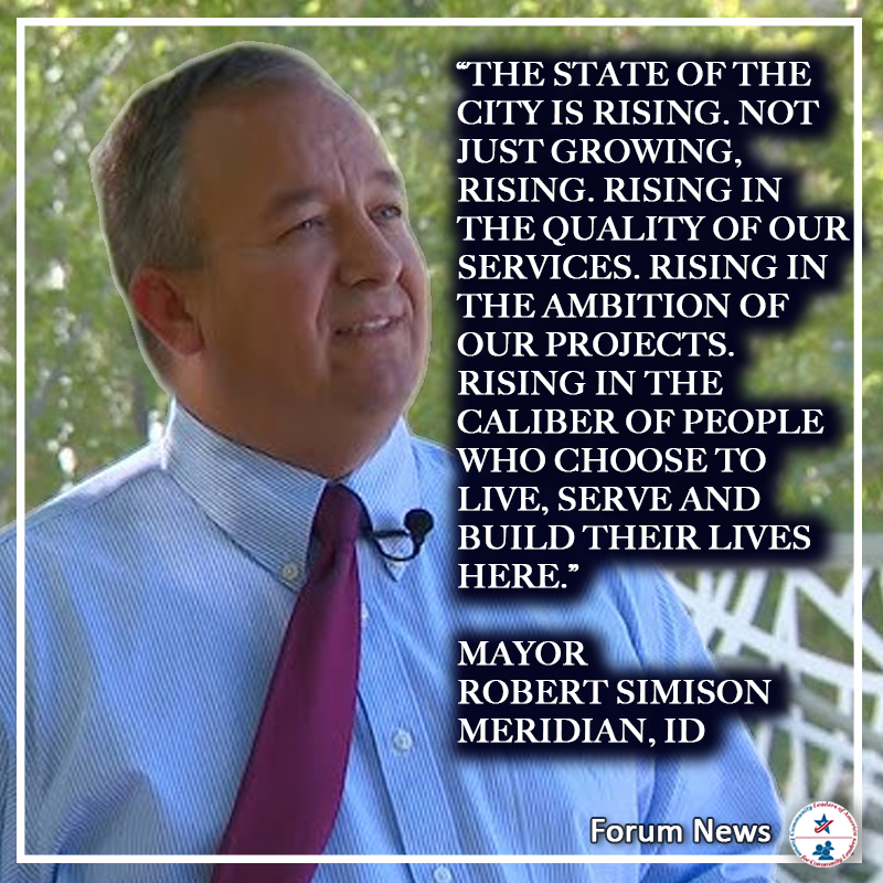GOPLocal's tweet photo. 🇺🇸@MeridianIdaho Mayor Robert Simison says city is 'rising' in annual State of the City address #GOPLocal #mayorsleading #strongcommunityleaders https://t.co/QAlV5DmrMK https://t.co/WzSLfmG3WP