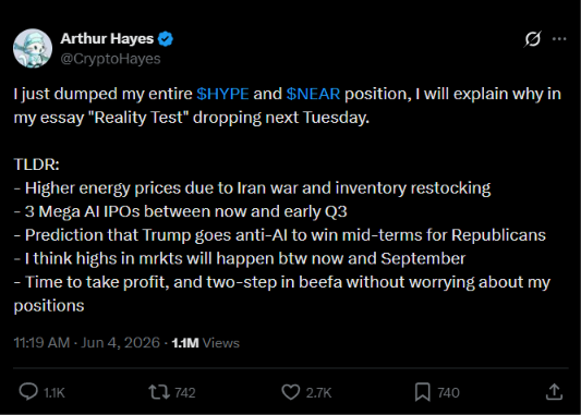 BD_Bitunix_'s tweet photo. How to build exit liquidity from your community learn from @CryptoHayes https://t.co/20B4DnzX9u