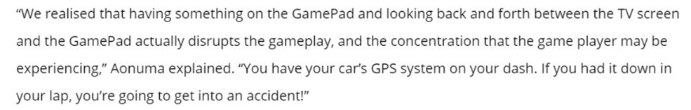 lemuphinx's tweet photo. @Y4ss1n_31 @Lico_Dregan C'est surtout le seul jeu qui utilisait le gameplay asymétrique. Aucun autre jeu ne s'en servait vraiment. Le gamepad devenait juste une manette trop lourde.

Carrément dans Breath of the Wild il a été abandonné car Aonuma trouvait que c'était de la merde. https://t.co/DKQqmryYZt