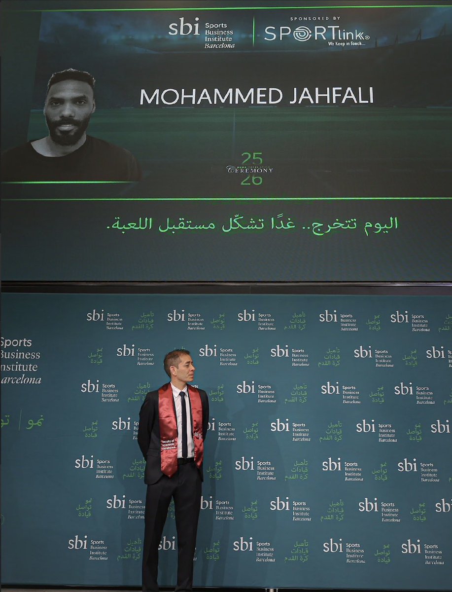 Jahfali70's tweet photo. الحمدلله فخور  بحصولي على درجة الماجستير في إدارة وأعمال كرة القدم، إيمانًا بأن نجاح الرياضة لا يُبنى داخل الملعب فقط، بل يبدأ من الإدارة، التخطيط، وصناعة القرار. رحلة علمية جديدة نحو مستقبل رياضي أكثر احترافية وتميزًا https://t.co/gvMUpPfMUC