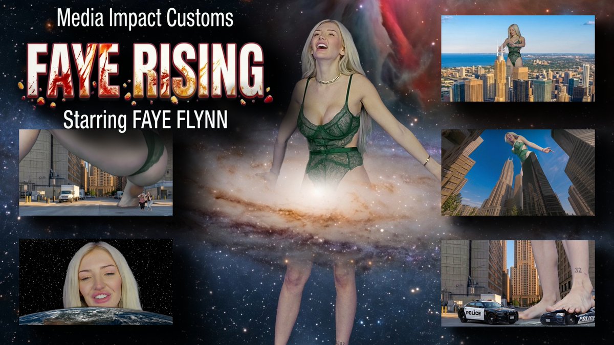 CustomClips4U's tweet photo. Faye Rising - Faye Flynn - Giantess SFX - Crush - MEGA by Media Impact @manyvids https://t.co/8Y0bMSnipR https://t.co/1ftlLc9bK8