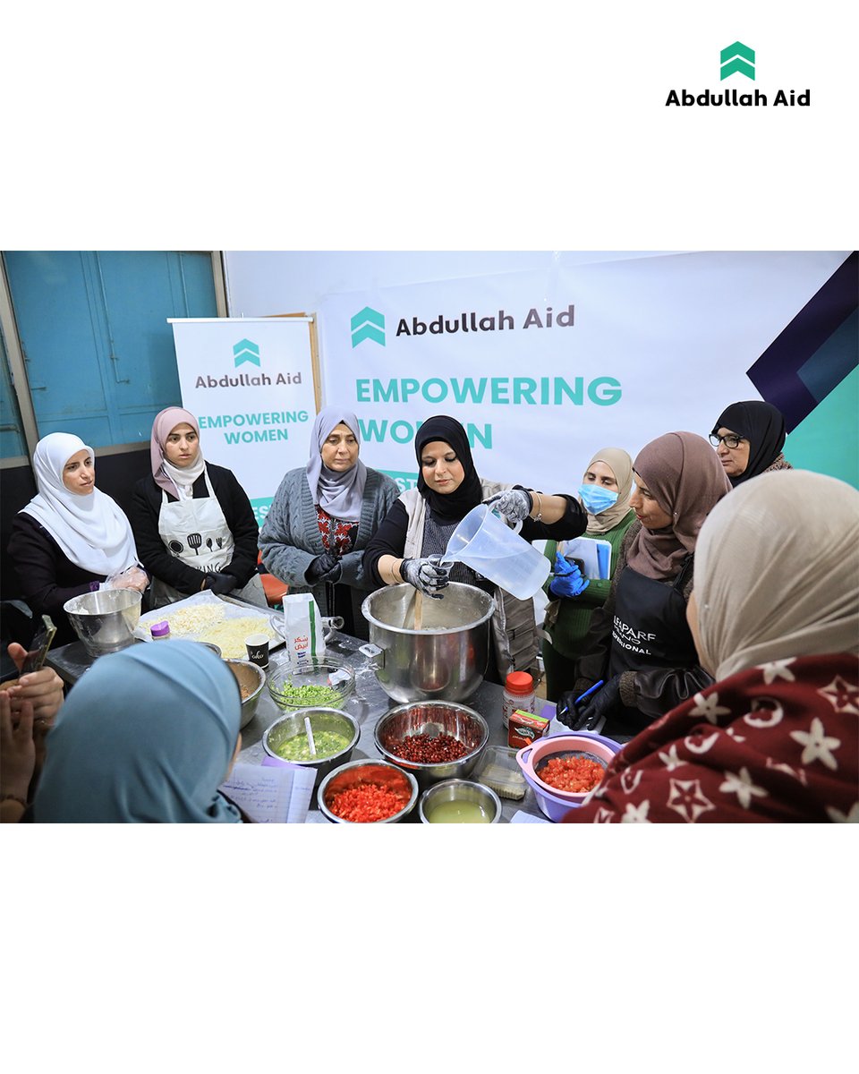 abdullahaiduk's tweet photo. *Empowering Women in Palestine*

Abdullah Aid in Palestine runs a series of projects that empower women across the Palestinian territories, including Gaza. 
Even before 2023, we ran projects in Palestine to build livelihoods, health services, food, water, and sanitation. https://t.co/Qc9icVkpUU