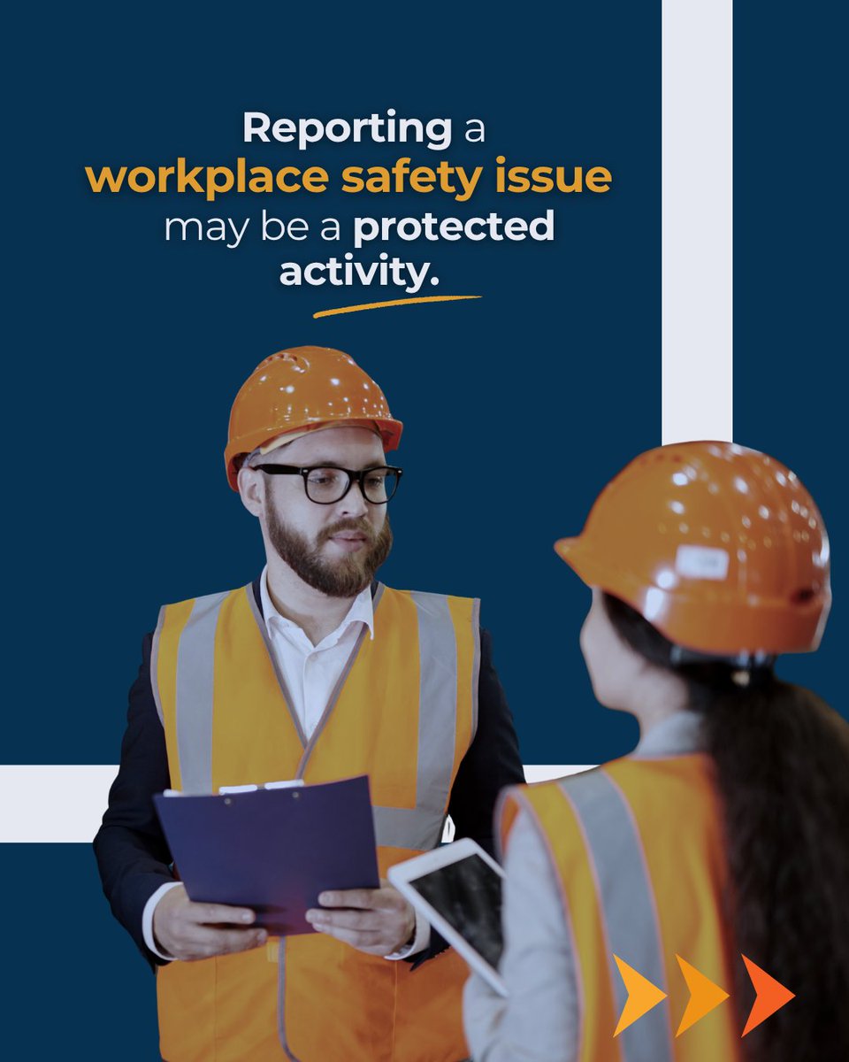 jmarklaw's tweet photo. This National Safety Month, remember: workplace safety includes the ability to raise concerns without fear.
Questions about your workplace rights? Learn more at https://t.co/ExRzZpaOIc.
#NationalSafetyMonth #EmployeeRights https://t.co/EXMQUG9YCs