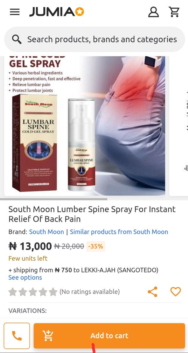 OgunkunleKayode's tweet photo. @toshine4u @PreciousFolake2 Good evening sir
Pls sir I need help to get this spray for my waist pain https://t.co/Xe2ztwC3ta