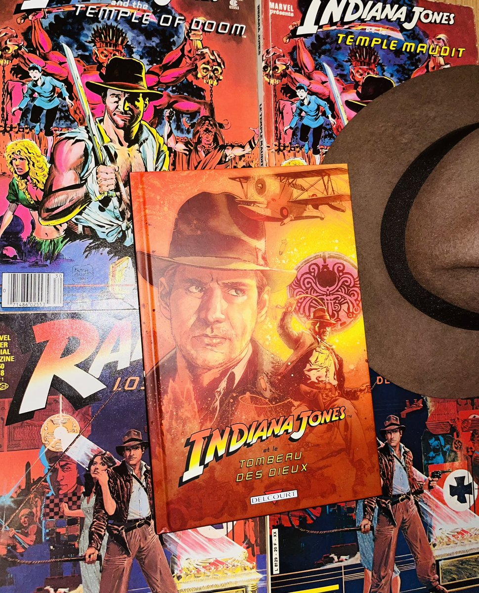 fisto_sr's tweet photo. 📚🎬🗺️🌏🏙️🗽🤠🏛️🗿
#ThrowbackBackThursday avec l’homme au fouet!
Relecture d’ @IndianaJones &amp;le Tombeau des Dieux de @Robwilliams71 ,Steve Scott, @BartSearsArt &amp; @atiyehcolors en2009 chez Delcourt pour @lucasfilm &amp; @darkhorsecomics . 
Cover: @tonyharris
↪️ https://t.co/WsrSDiashc https://t.co/L2SowWsd7A