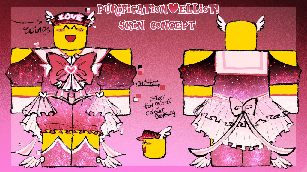 F0RTUITY's tweet photo. @rblxforsaken // sailor moon inspired elliot concept 😋 https://t.co/4y7TMTykdP