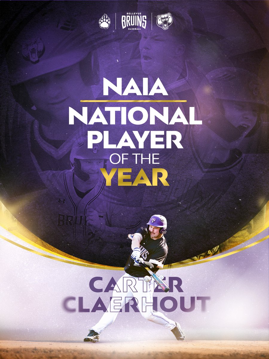 BUBruins's tweet photo. Claerhout wins National Player of the Year; Three from @BUBruinBaseball garner All-American Honors
https://t.co/ysEgnBlb2i https://t.co/MtnZNj4ewA