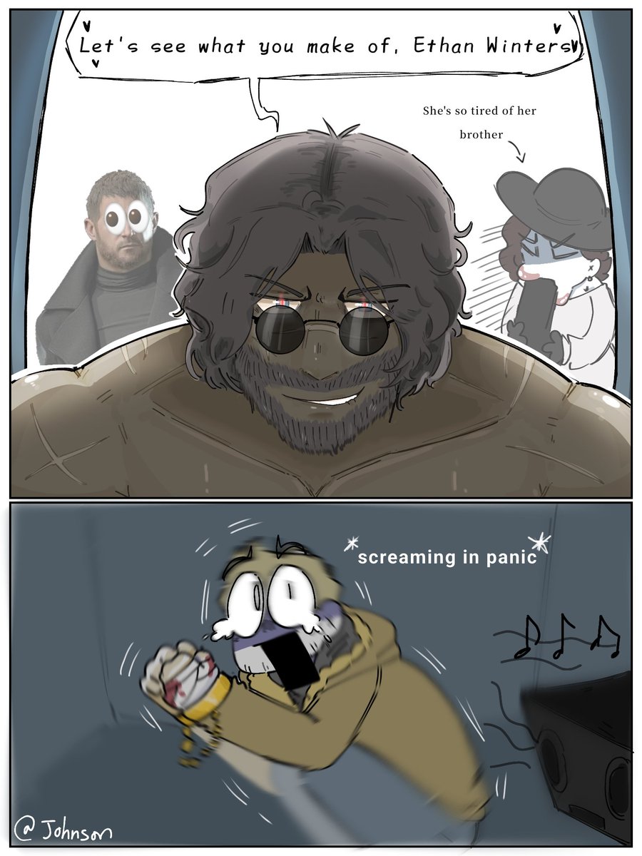 rua24_ngu's tweet photo. That's one animation on yt , I accidentally came across😌

#ResidenEvil #REBHFun #ethanwinters #karlheisenberg #wintersberg https://t.co/WFaM5OIc5K