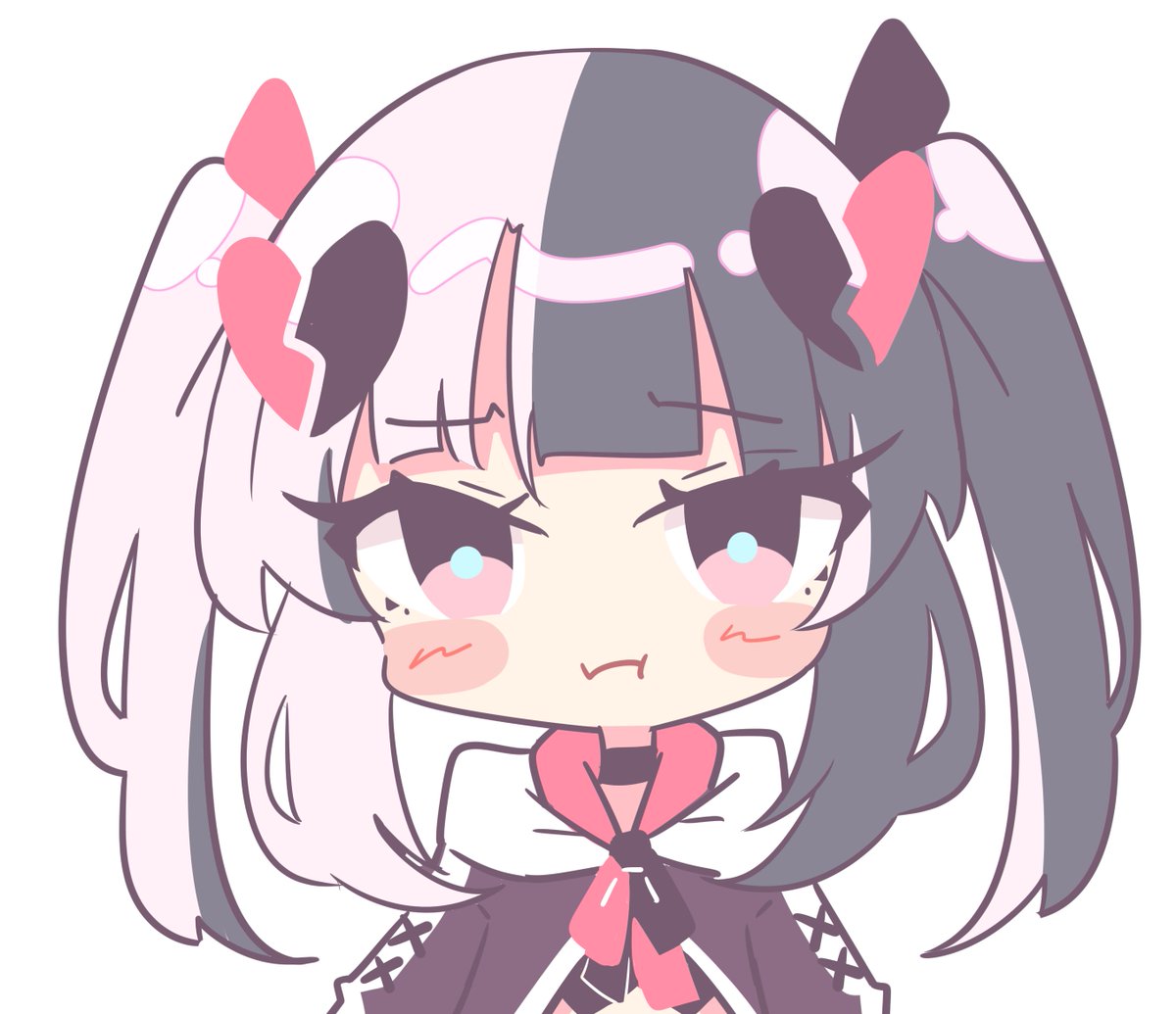 kattebiki's tweet photo. ツートンっていいよねのオリ落書き https://t.co/nPJQrxawip