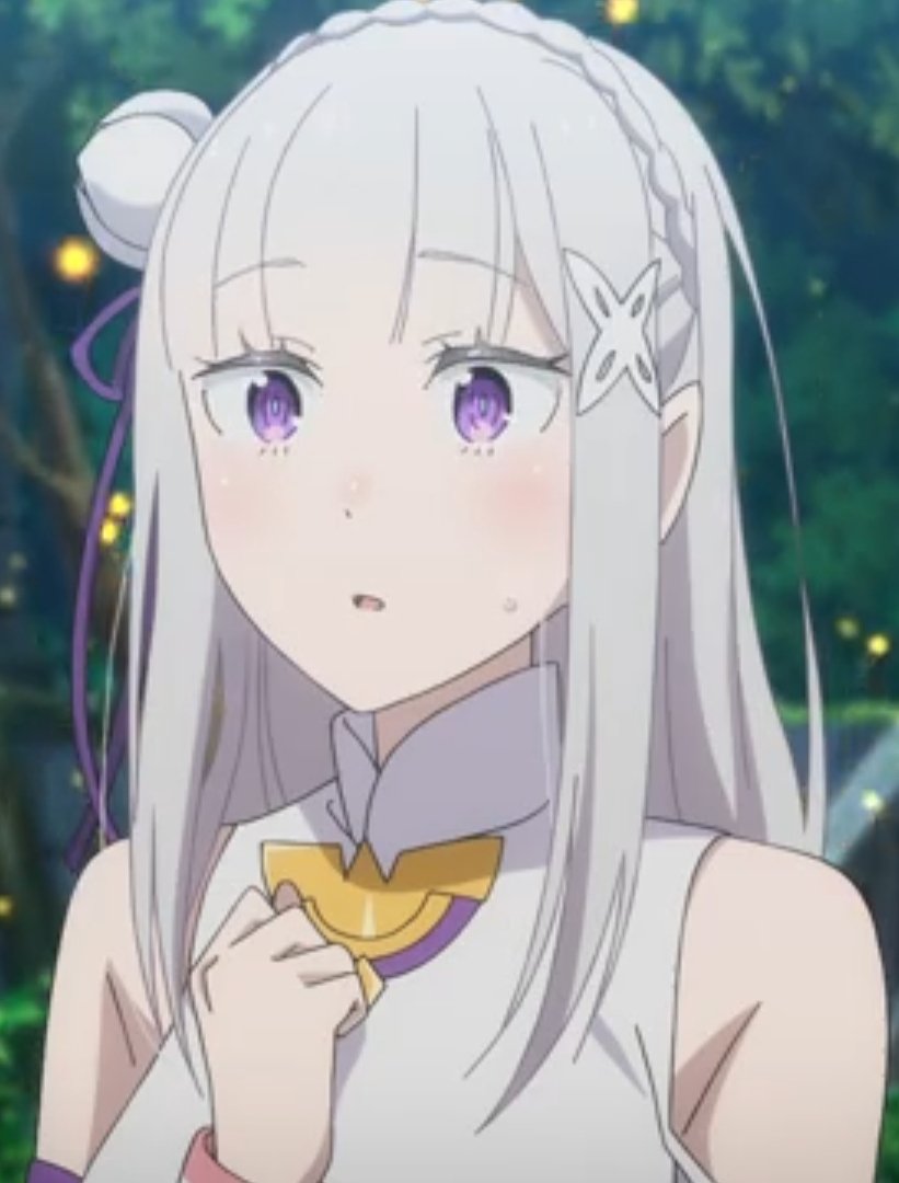 KyubiBlitz's tweet photo. I was busy last week so heres  double PSA to remind you that Emilia-tan is best girl https://t.co/yRRzQknfRC