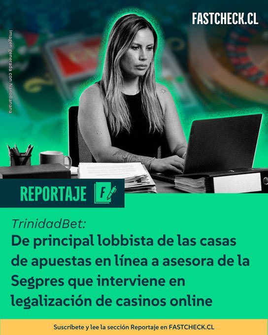 Joakin_GO's tweet photo. @cgajardop @Romabepo La mejor jugada de las casas de apuestas fue poner a una de sus lobbistas en el corazón de La Moneda… la movida ya dió sus primeros frutos. https://t.co/apvWUCqwwY
