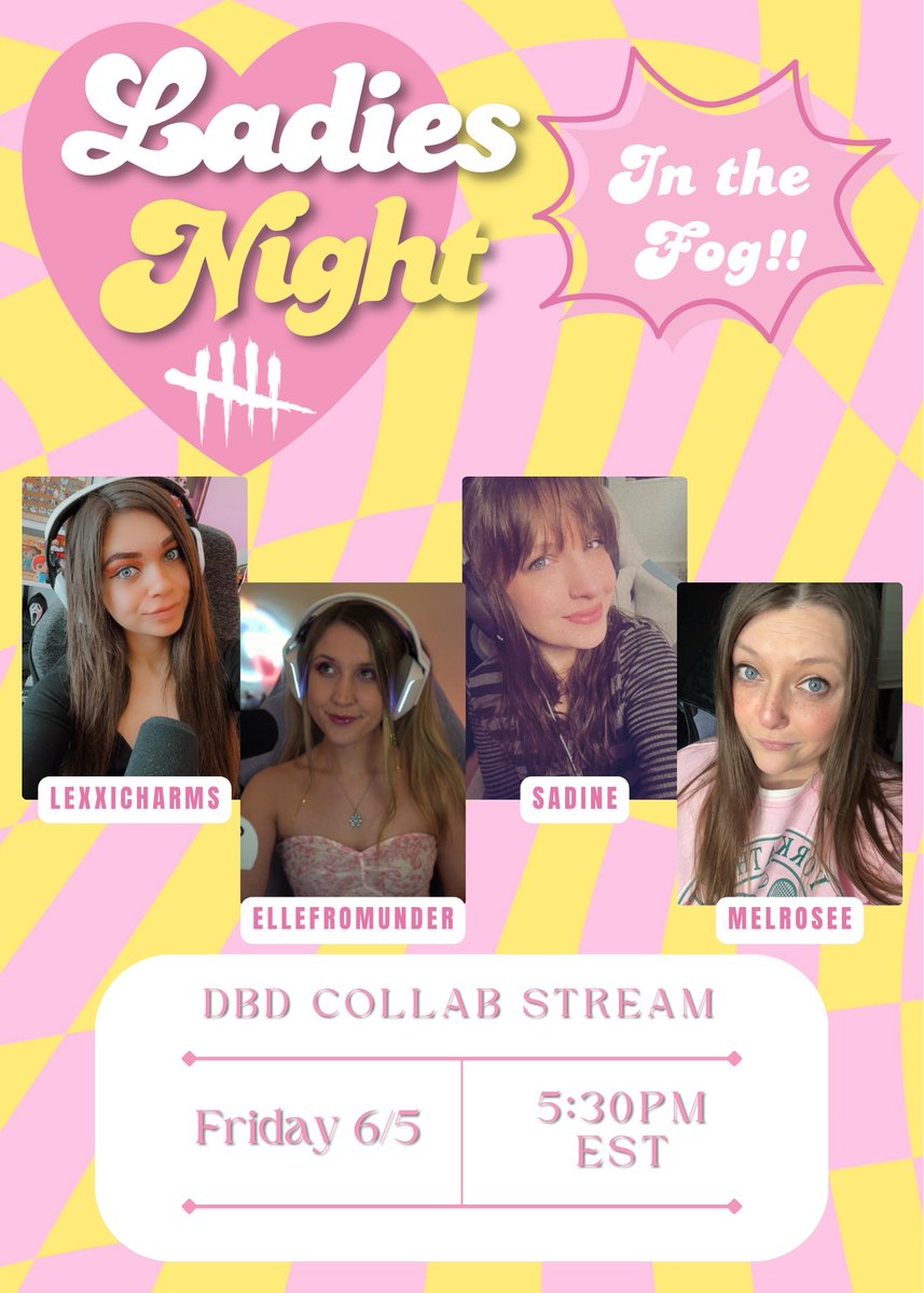 Ellefromunder's tweet photo. Going to be out and about in the Fog with these lovely ladies tomorrow!! @Lexxicharmsttv @sadinettv @MelroseeVT 💕 https://t.co/ghtqOmPCoZ