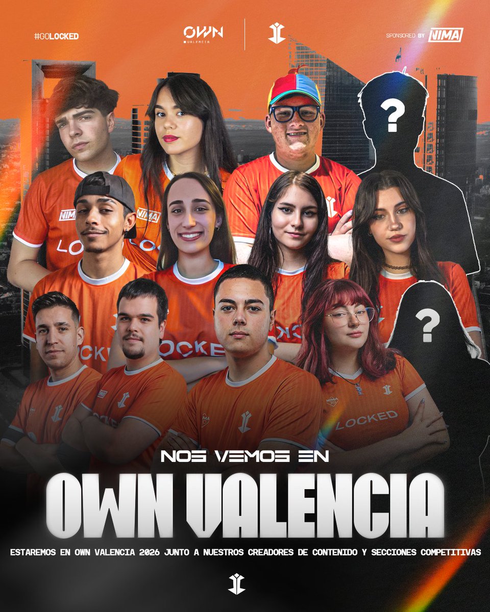 Locked_EU's tweet photo. ¡Nos vemos en @OpenWorldNowcom 2026! 

¡Y... todavía queda alguna sorpresa durante estos días! #GoLocked https://t.co/v21A6umJbj