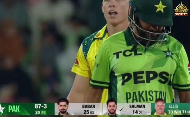 PTVSp0rts's tweet photo. Early pressure absorbed; Pakistan cruises toward a comfortable finish.
#PAKvAUS | #GameOnHai | #PTVSports https://t.co/1uktZXEsGY