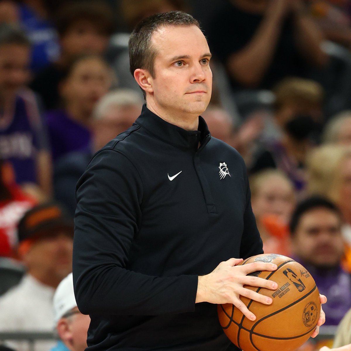 PHNX_Suns's tweet photo. One year ago today, the Phoenix Suns hired Jordan Ott to be their next head coach 🙌 https://t.co/5GIJNUGwSk