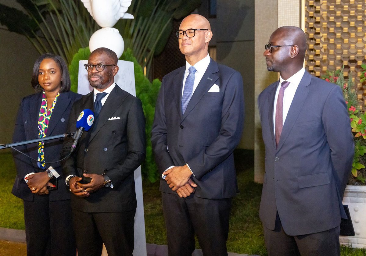 presidencecstg's tweet photo. Le Président du Conseil, @FEGnassingbe s’est entretenu ce 03 juin 2026 avec le Président du Conseil d’Administration d’Ecobank Transnational Incorporated (ETI).

https://t.co/bhUqqhY99s https://t.co/rfSgDWP04H
