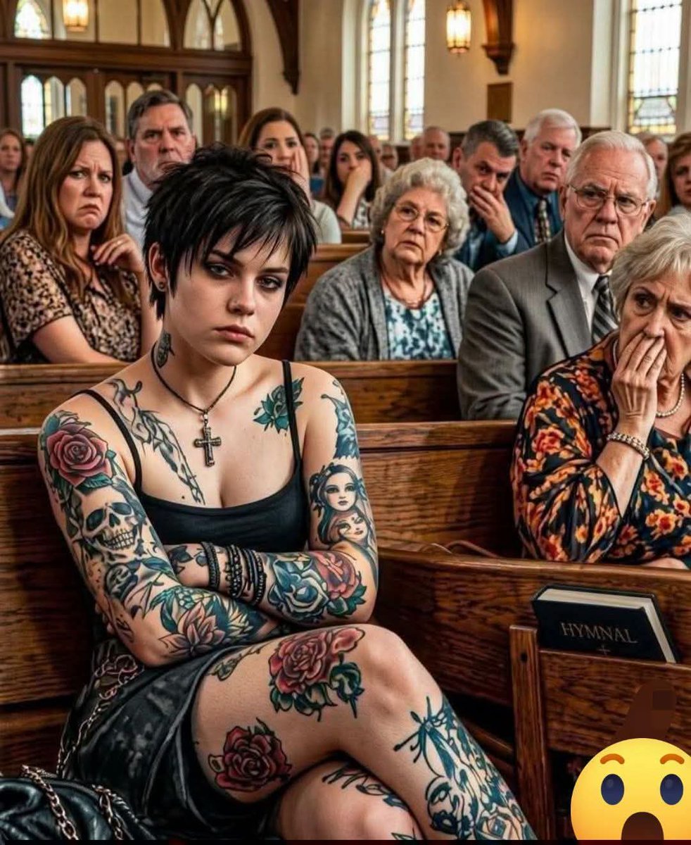 Jassmini2's tweet photo. Can a woman like this enter the church? https://t.co/PK4amp6rK3