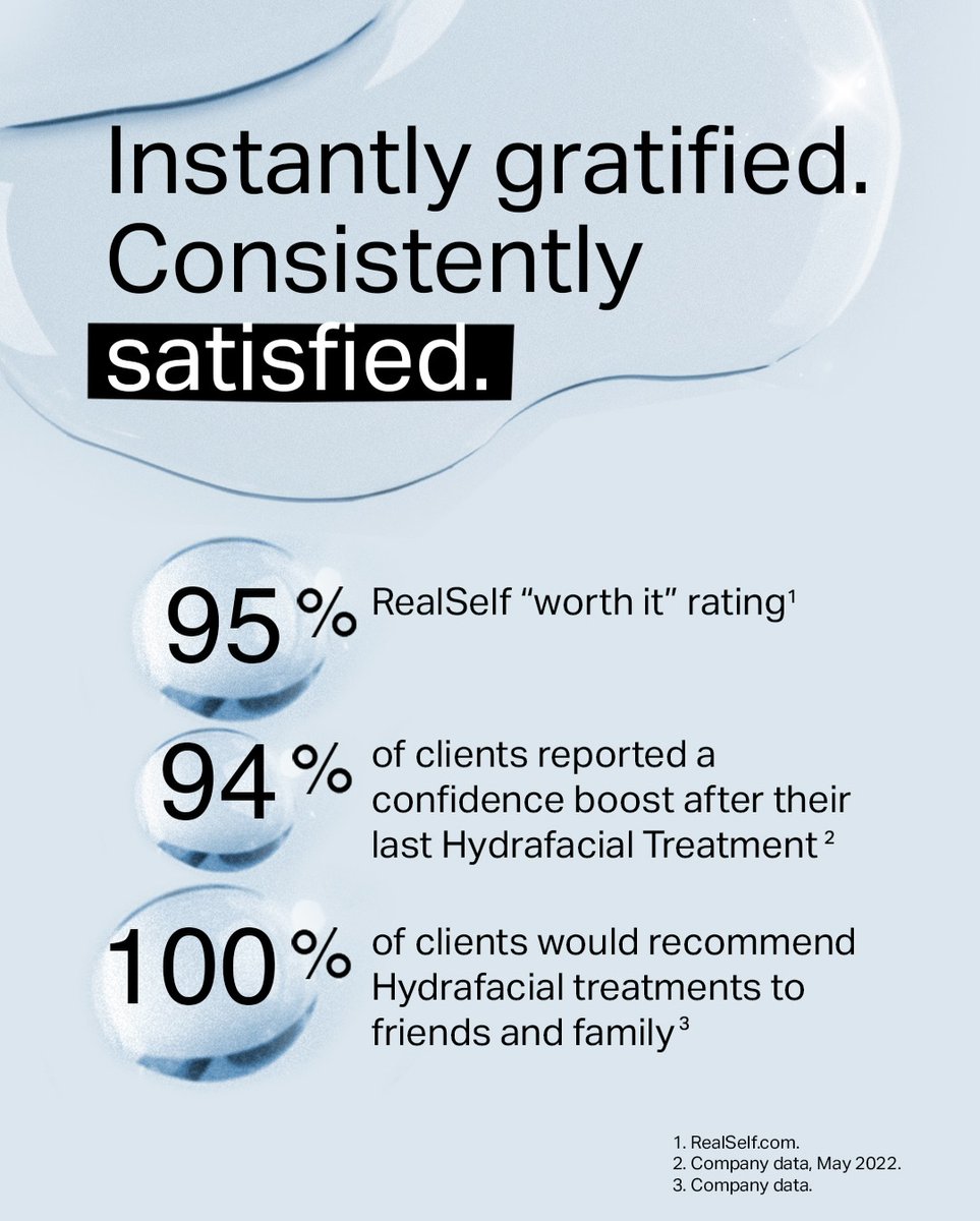 ReflectionsOMA's tweet photo. Since we were able to move our Hydrafacial machine over to the suites this last weekend, let's talk about how awesome #Hydrafacials are!

No downtime &amp; customizable! Cleanse, exfoliate, extract impurities, and hydrate the skin - even in one session! https://t.co/opdV29NziQ