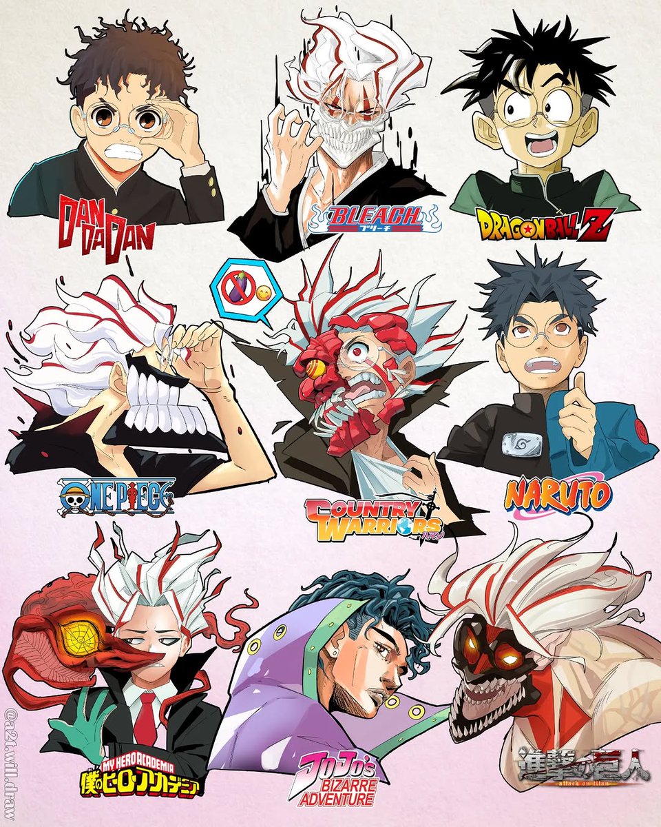 a2t_will_draw's tweet photo. Okarun in 9 Art Styles! BEST OPENING AND ANIME ADAPTATION IN YEARS 🗣️🔥🔥 I don't ever want anyone talk to me about Tokyo Revengers, Blue Lock or whatever nonsense y'all watching!!
.
All jokes aside I haven't fallen in love with an anime like that sinc... https://t.co/gqtOagW27f