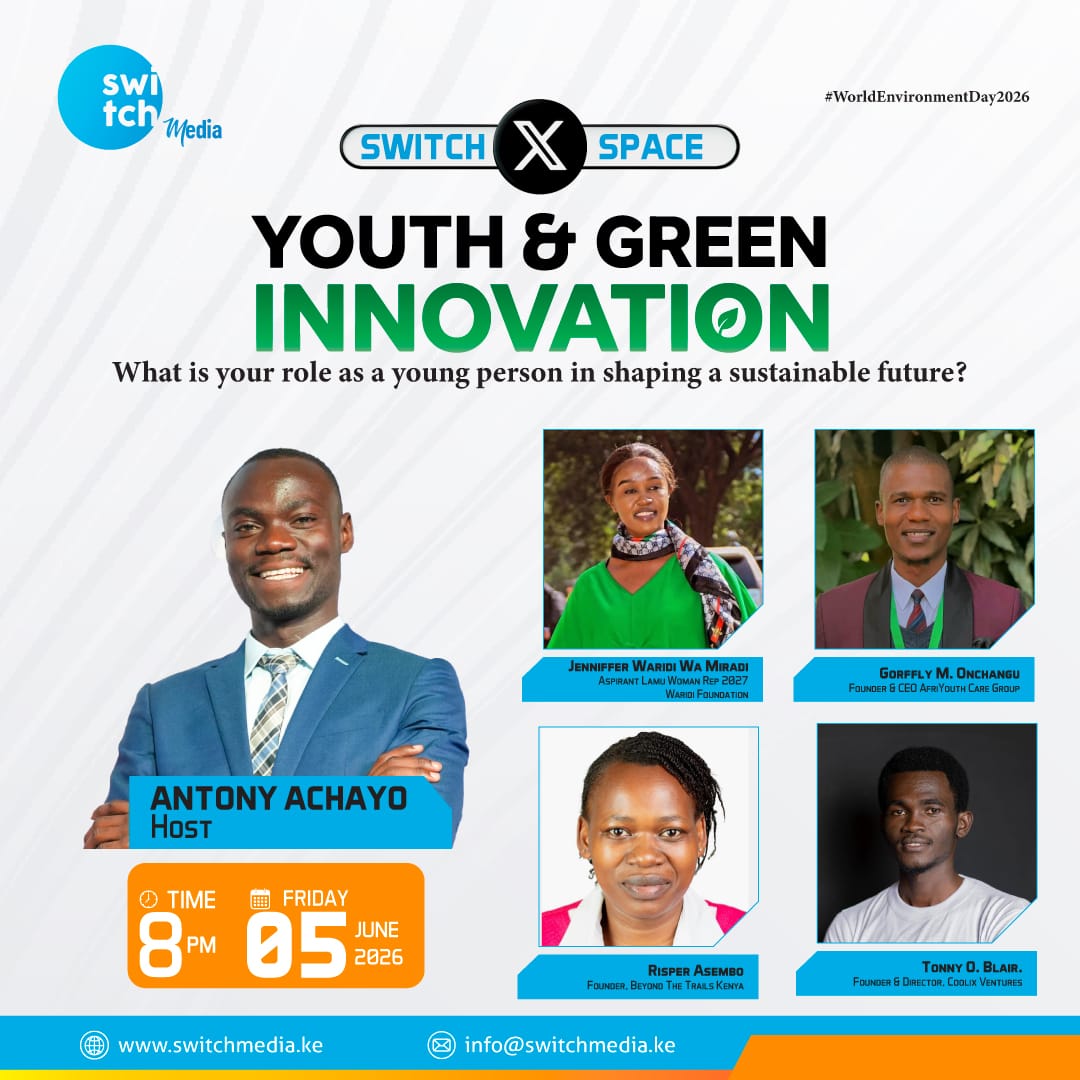 gorffly254's tweet photo. Join us on X after our Mwiki activity as we continue the conversation on climate action, youth leadership, and World Environment Day.

Don’t miss it! 
#WorldEnvironmentDay #ClimateAction https://t.co/u3O0G5jhmr