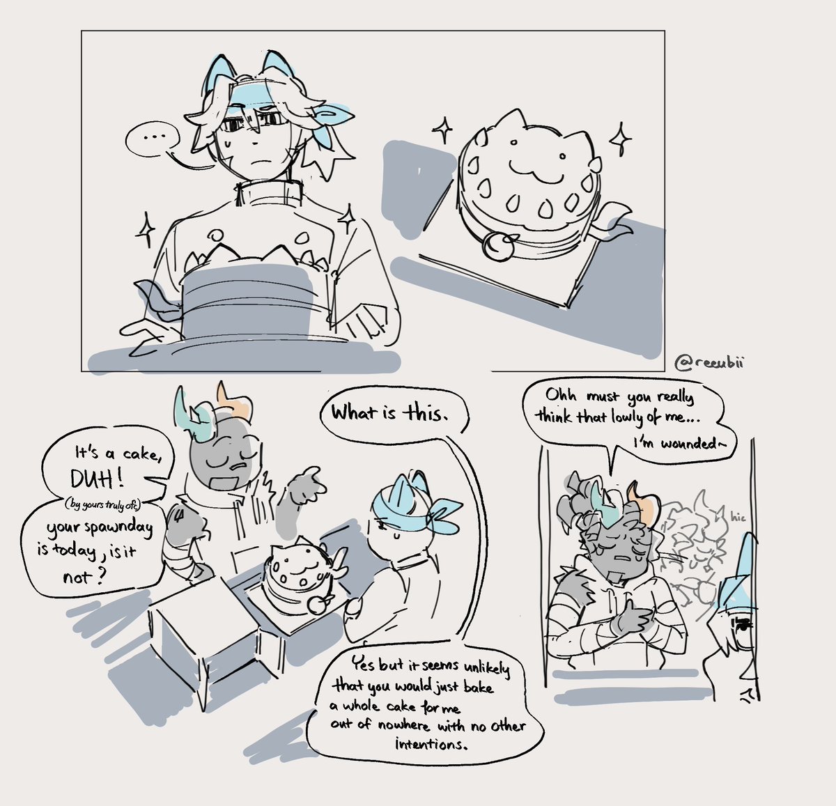 reeubii's tweet photo. messy comic also on the occasion of slings birthday (1/?) https://t.co/cwxIjoqQ8m