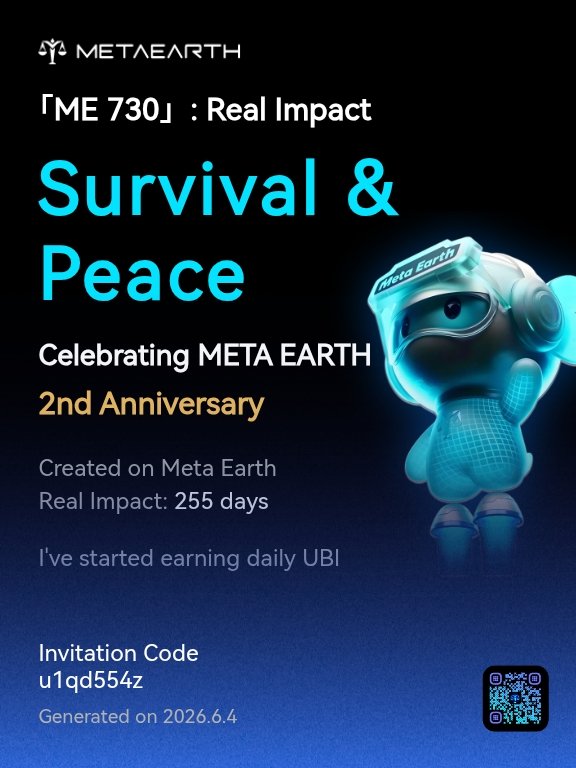 PrinceJibr27148's tweet photo. 「ME 730」: Real Impact I've earned 0.27 MEC on Meta Earth This is my impact. Join via the link to create yours and win from the $20,000 prize pool! https://t.co/SXAdvbdOxv #ME730 #MetaEarth #MyMetaEarthStory https://t.co/s5Y5xW22Wh